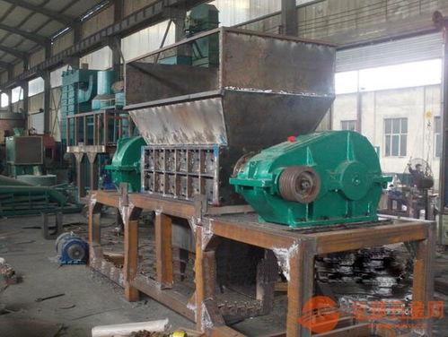 国产四轴破碎机生产视频